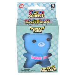 3" Suction Squeeze Bear 12ct - LLB Toys