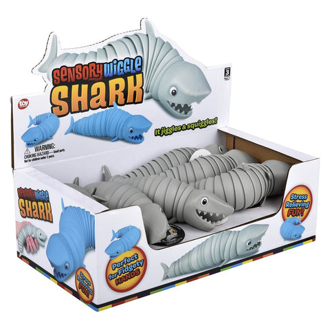 7.5" WIGGLE SENSORY SHARK