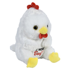 8.5" Belly Buddy Chicken Eat More Beef - LLB Toys