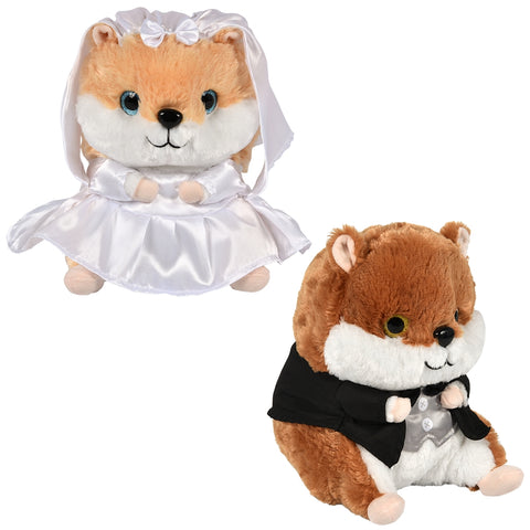 10″ Bride And Groom Belly Buddy Plush LLB Plush Toys