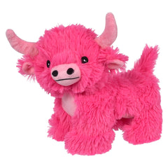 (T) 8" Highland Cow Colorful