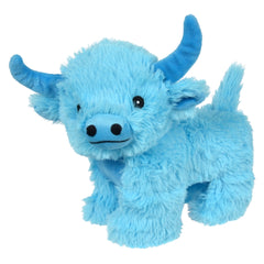 (T) 8" Highland Cow Colorful