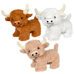 (T) 8" Highland Cow Natural
