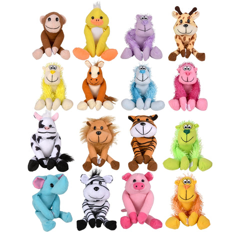 36PC LONG ARM PLUSH ASSORTMENT 7.5"-8" LLB Plush Toys