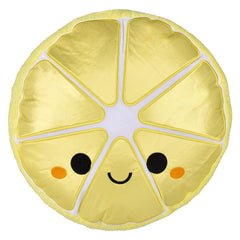 16" Lemon Plush Pillow