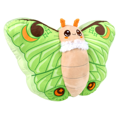 20" Plush Luna Moth Pillow