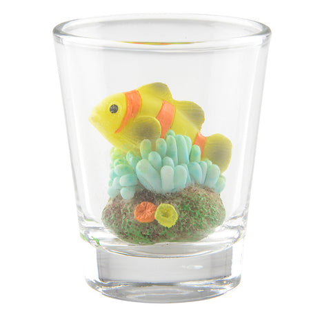 CLOWNFISH DECORATIVE SHOT GLASS LLB kids toys