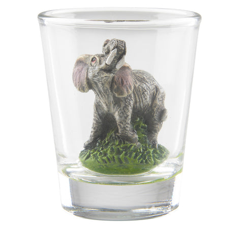 ELEPHANT DECORATIVE SHOT GLASS LLB kids toys