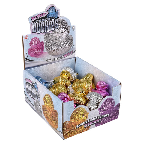 2" Bling Chrome Duckies (#1) - LLB Toys