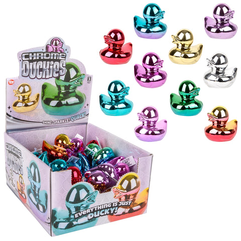 2" Chrome Duckies - LLB Toys