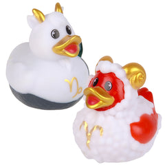 2" Zodiac Rubber Ducky Assortment 100ct