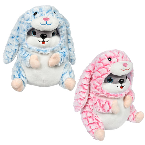 10" Bunny Costume Hamster Plush Assortment - LLB Toys