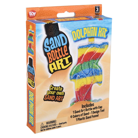 4.5" Dolphin Sand Art Kit - LLB Toys