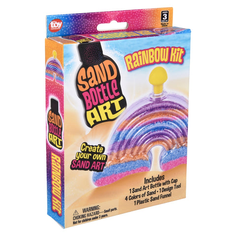 4.5" Rainbow Sand Art Kit - LLB Toys