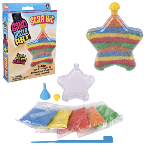 4.5" Star Sand Art Kit - LLB Toys