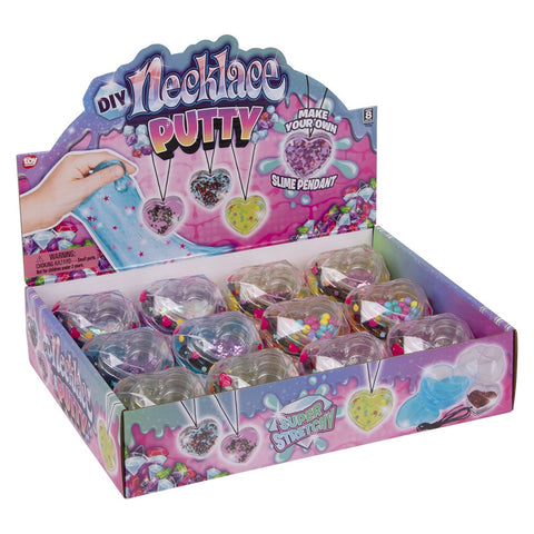 2.5" DIY Necklace Putty 12ct - LLB Toys