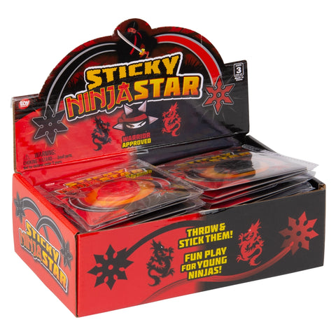 6" Ninja Sticky Star - LLB Toys