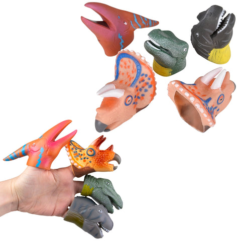 DINOSAUR FINGER PUPPETS LLB Kids Toys