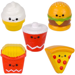 1.1" Mini Squeezy Fast Food Figurines