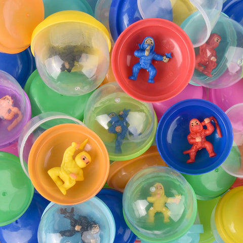 1" Mini Ninja Figurines In 2" Capsule 250ct - LLB Toys