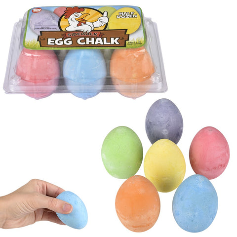 2.5" EGG SIDEWALK CHALK LLB Stationary