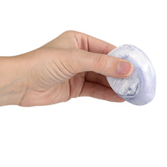 2.5" MARBLEIZED EGG SIDEWALK CHALK LLB Stationary