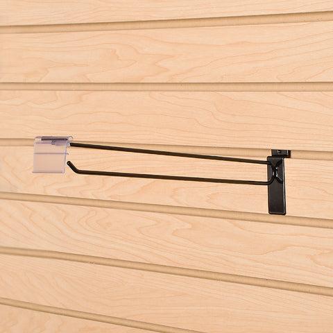 BLACK SLATWALL SCAN HOOK WITH TAG LLB kids toys