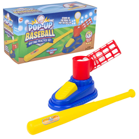 Pop Up Baseball Batting Practice Set - LLB Toys