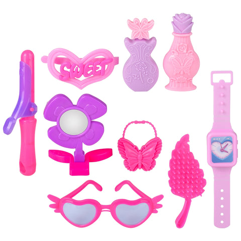 10pc Beauty Girl Playset - LLB Toys