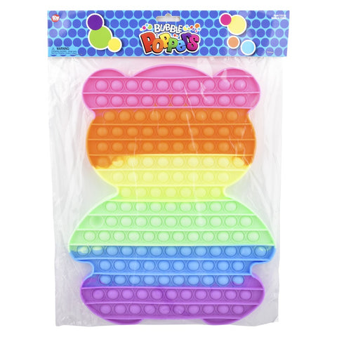 BEAR MEGA BUBBLE POPPERS 13"