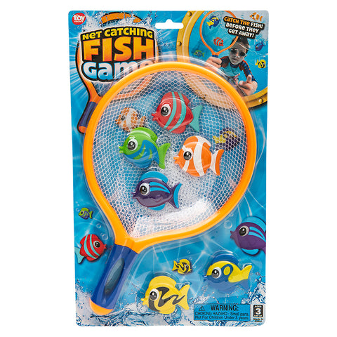 11.75" FISHING NET CATCH GAME LLB kids toys