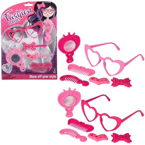6pc Fashion Heart Play Set - LLB Toys