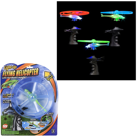 LIGHT-UP RIP CORD HELICOPTER LLB Light-up Toys