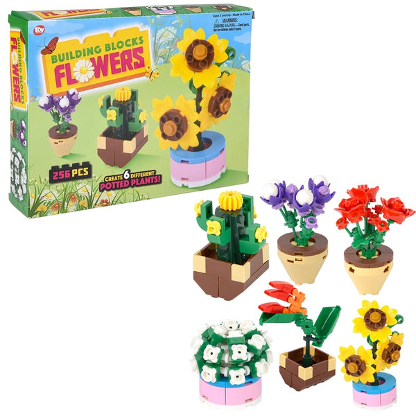 Flower Mini Block Assortment 256pc