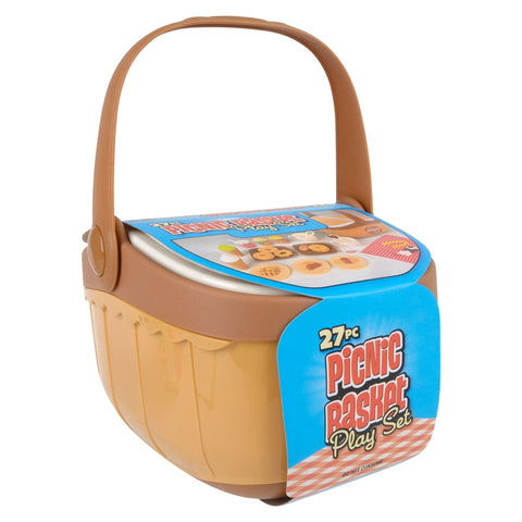 27pc Picnic Basket Playset - LLB Toys