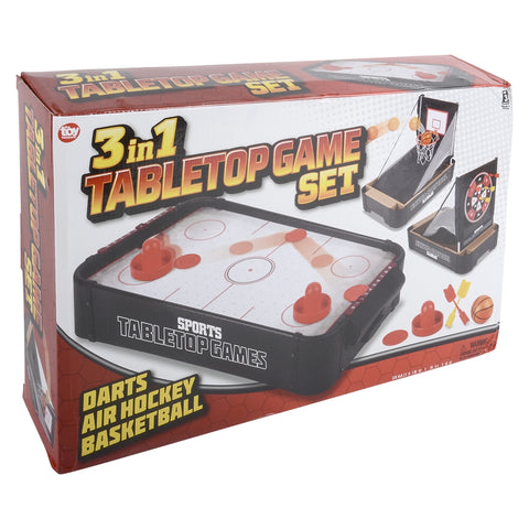 Premium 3 In 1 Tabletop Multi Game