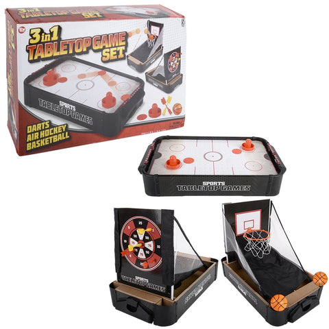Premium 3 In 1 Tabletop Multi Game