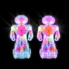 8.5" LIGHT-UP GEAR ROBOT LLB Light-up Toys