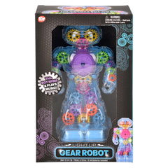8.5" LIGHT-UP GEAR ROBOT LLB Light-up Toys