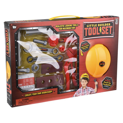15PC DELUXE MECHANIC TOOL SET LLB kids toys