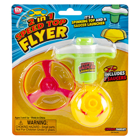 2.5" 2 IN 1 SPEED TOP FLYER LLB kids toys