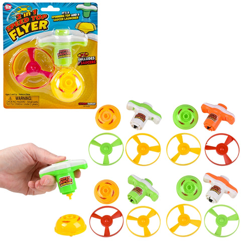 2.5" 2 IN 1 SPEED TOP FLYER LLB kids toys