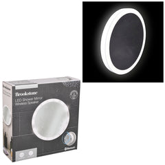 Brookstone LED Shower Mirror Speaker