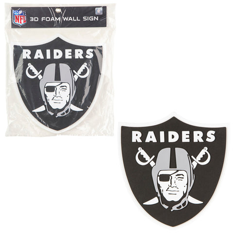 Fanfave 15" Oakland Raiders 3D Foam Sign LLB kids toys