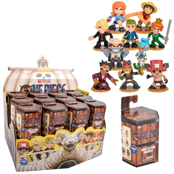 One Piece Mini Action Figure Blind Bag 24ct