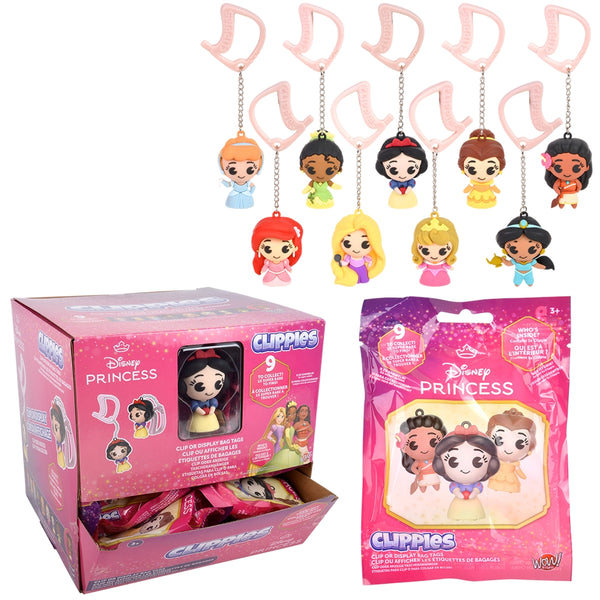 WOW! Clippies Disney Princess 24ct