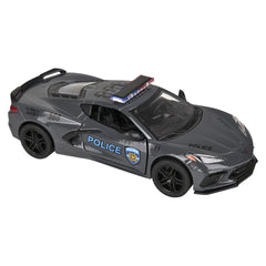 2021 Corvette Police/Firefighter 5" Diecast Pull Back Toy