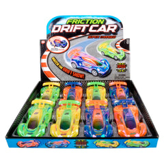 6" Friction Drift Car 8ct - LLB Toys