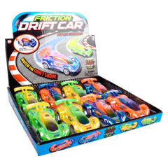 6" Friction Drift Car 8ct - LLB Toys