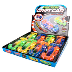 6" Friction Drift Car 8ct - LLB Toys